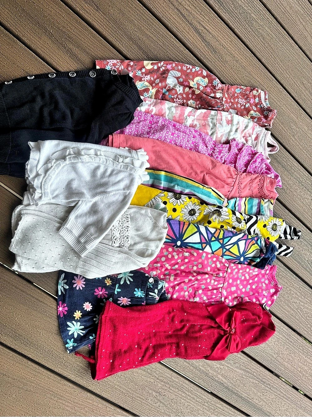 Girls 4T dress lot 13 pieces